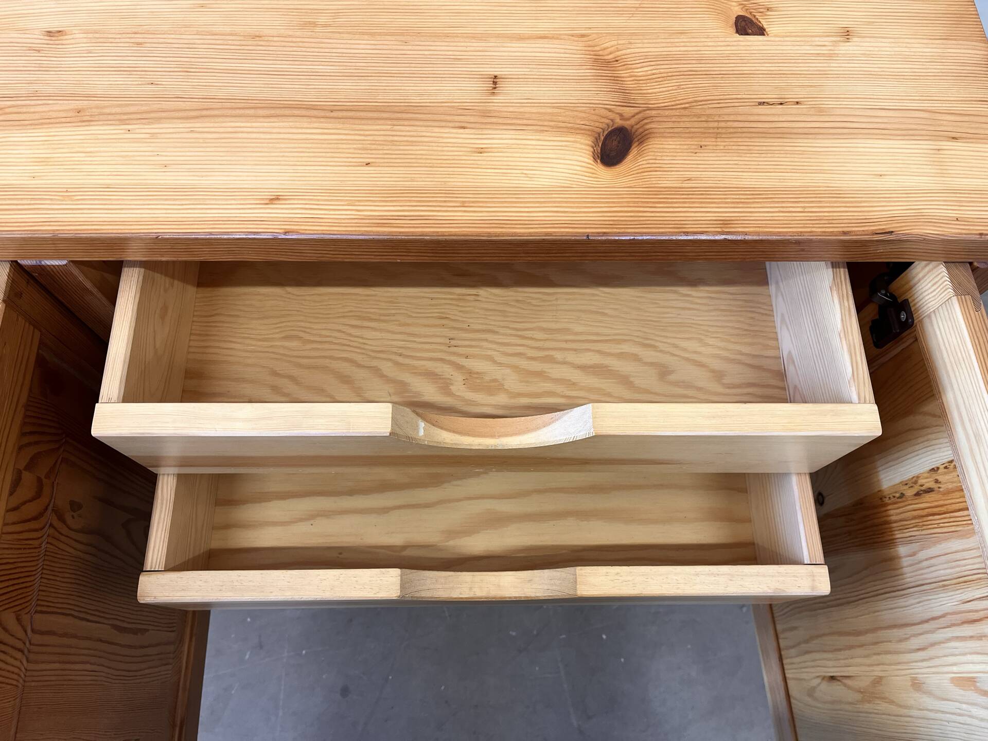 Scandinavian buffet cabinet in solid pine