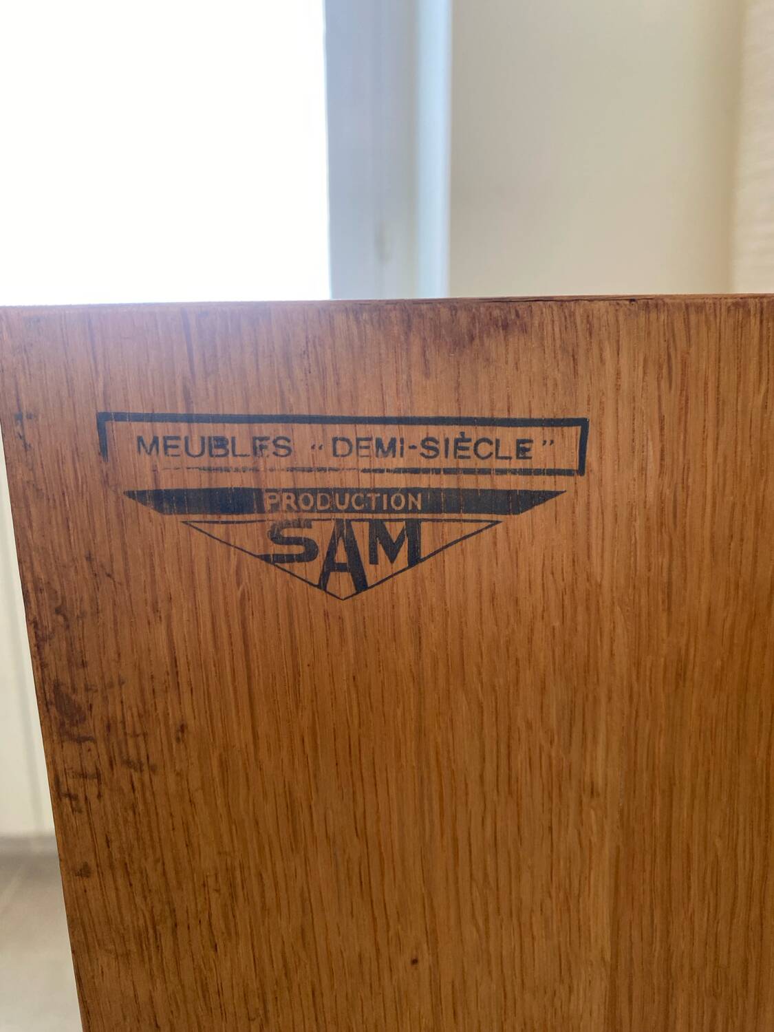 Enfilade vintage SAM - Meuble demi-siècle années 1950