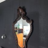 Antique beveled mirror
