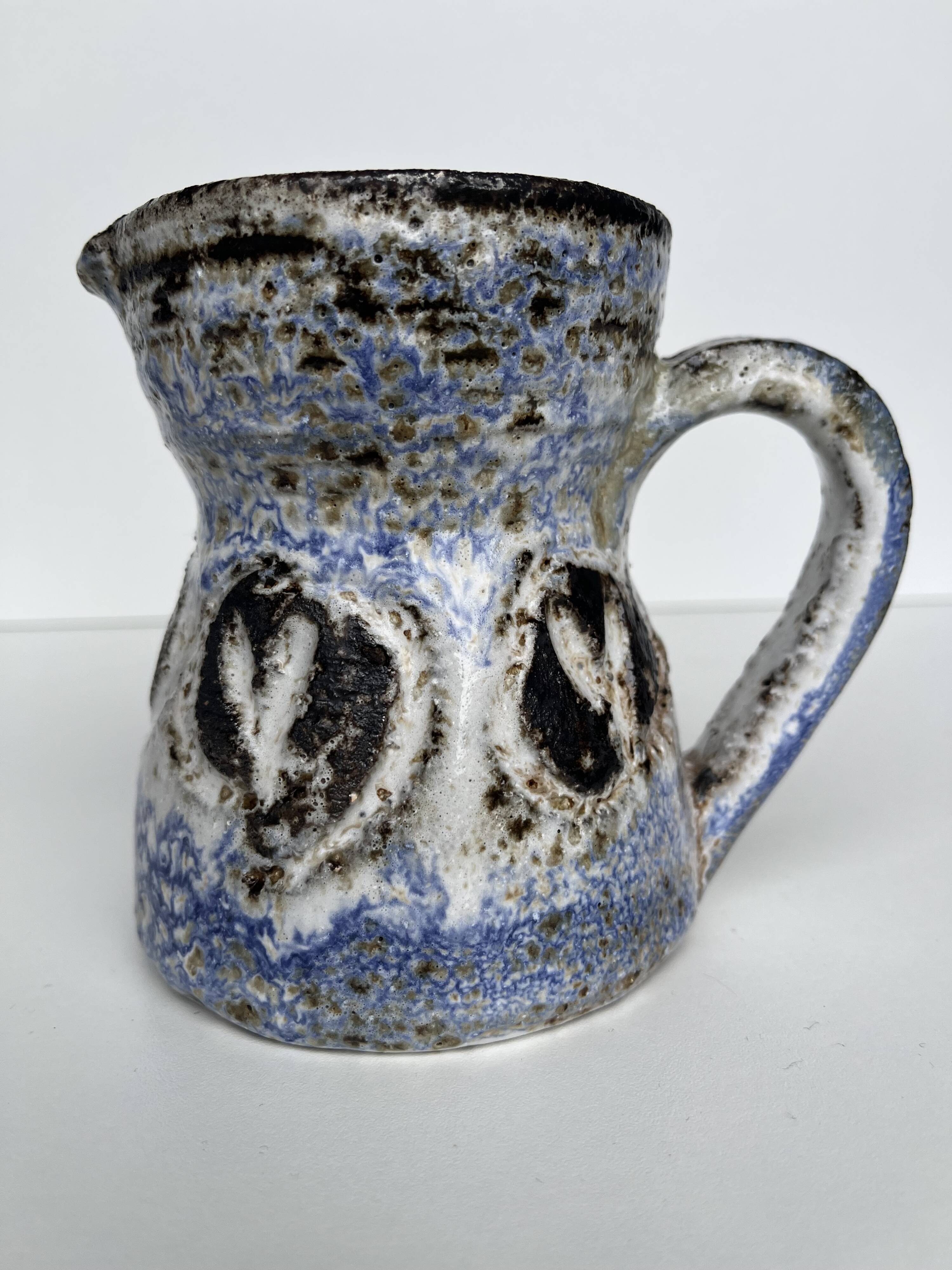Ceramic pitcher by Albert Thiry - Vallauris