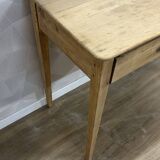 Solid wood airbrushed entrance console