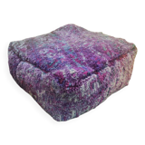 Moroccan carpet pouf
