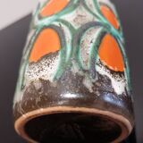 Ancien vase design des années 70 de Strehla keramik CDR 1302 Allemagne