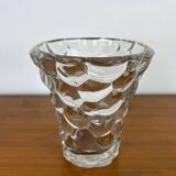 Pierre D'Avesn honeycomb vase Art Deco signed