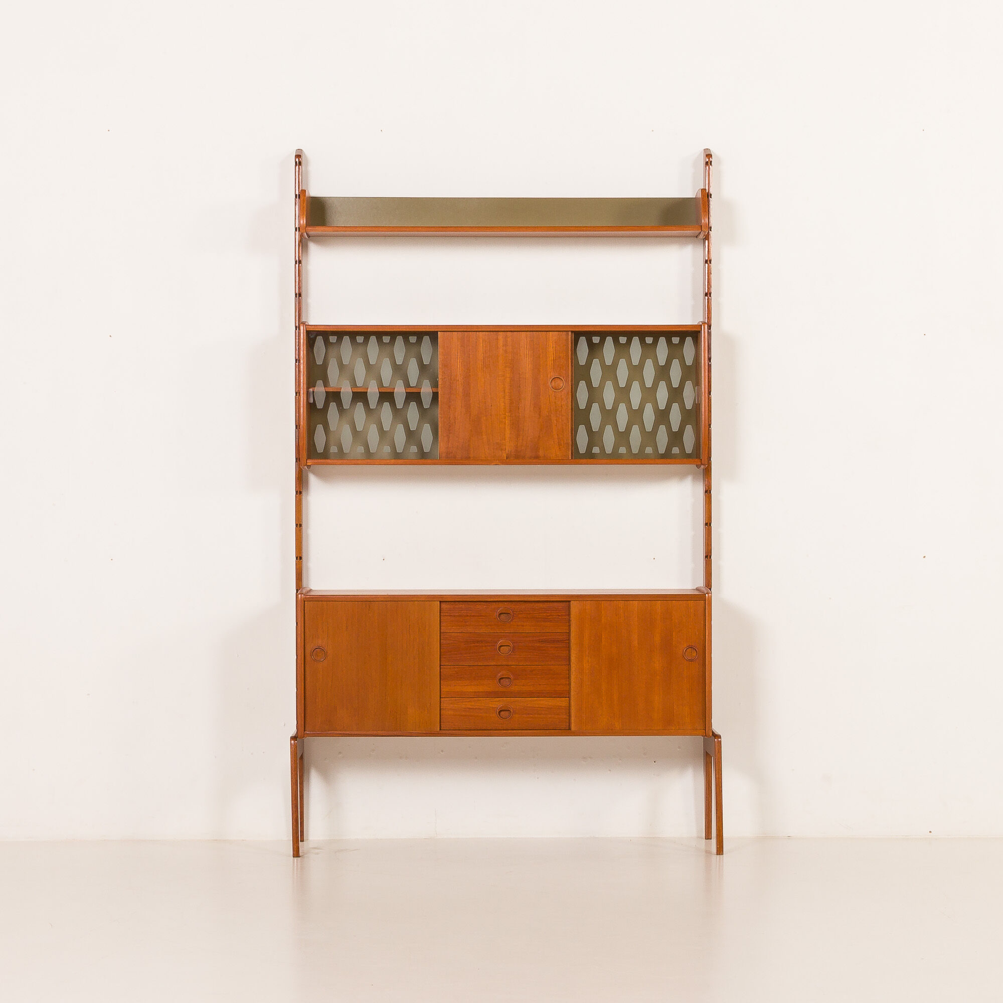 Ergo free standing wall unit by John Texmon, Norway, 1960s