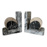 Art Deco marble bookends