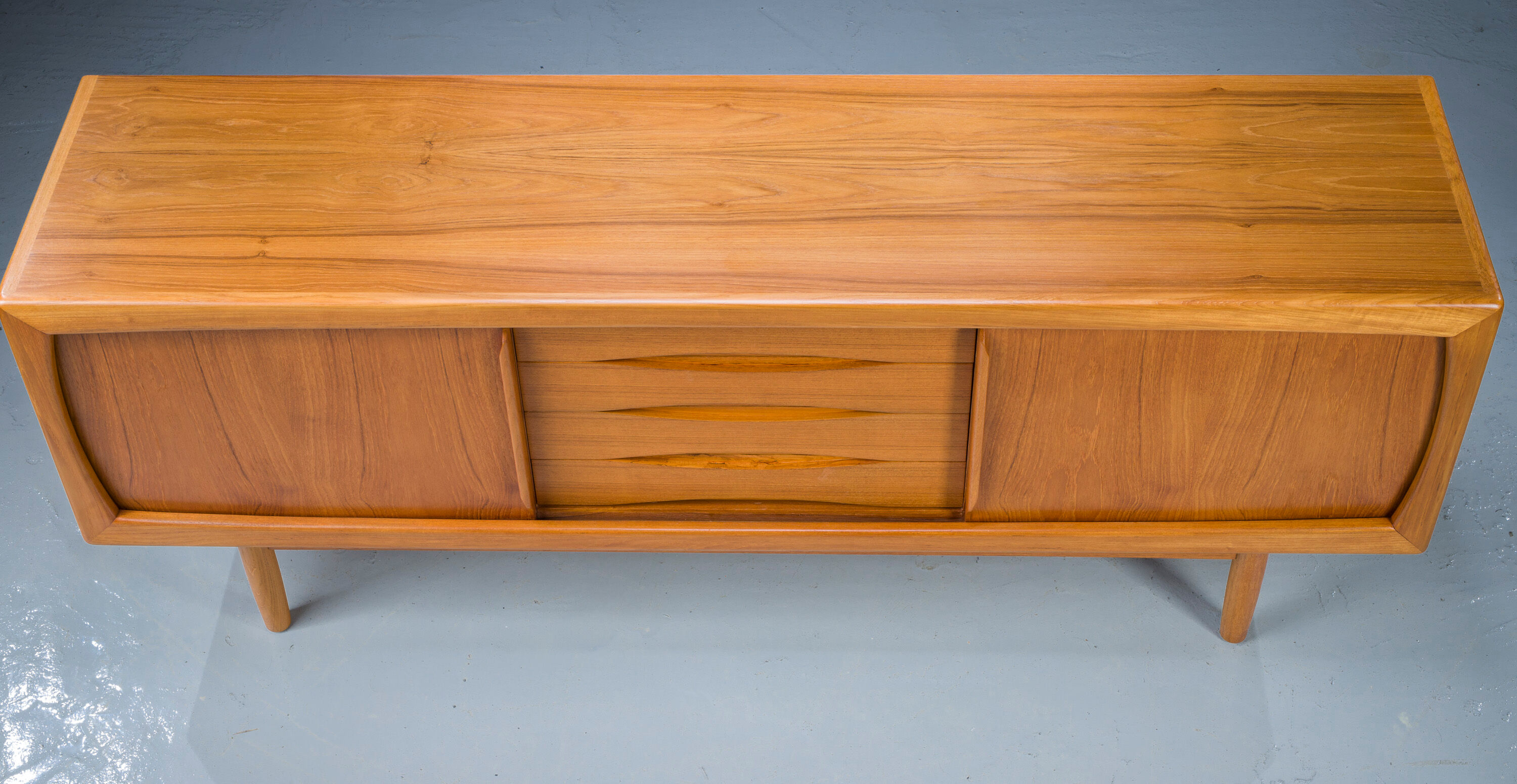 Mid-Century Danish Teak Sideboard from H.P. Hanssen, 1960s
