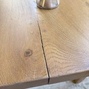 Table de ferme extensible en chêne massif