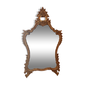 Miroir doré style Louis Philippe