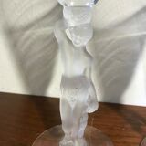 4 crystal champagne flutes from bacchus