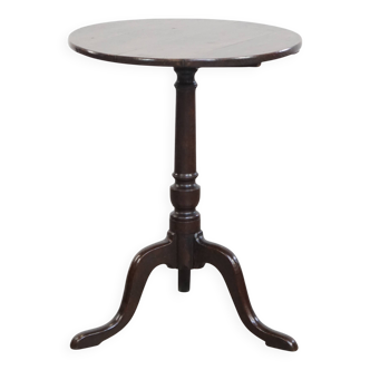 Antique 19th-Century English Tilt-Top Table / Side Table