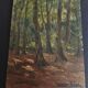 Oil painting on undergrowth panel
