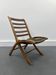 Chaise vintage en cuir, années 1970