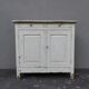 Old patinated wooden sideboard