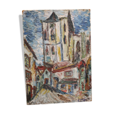 Tableau ancien église