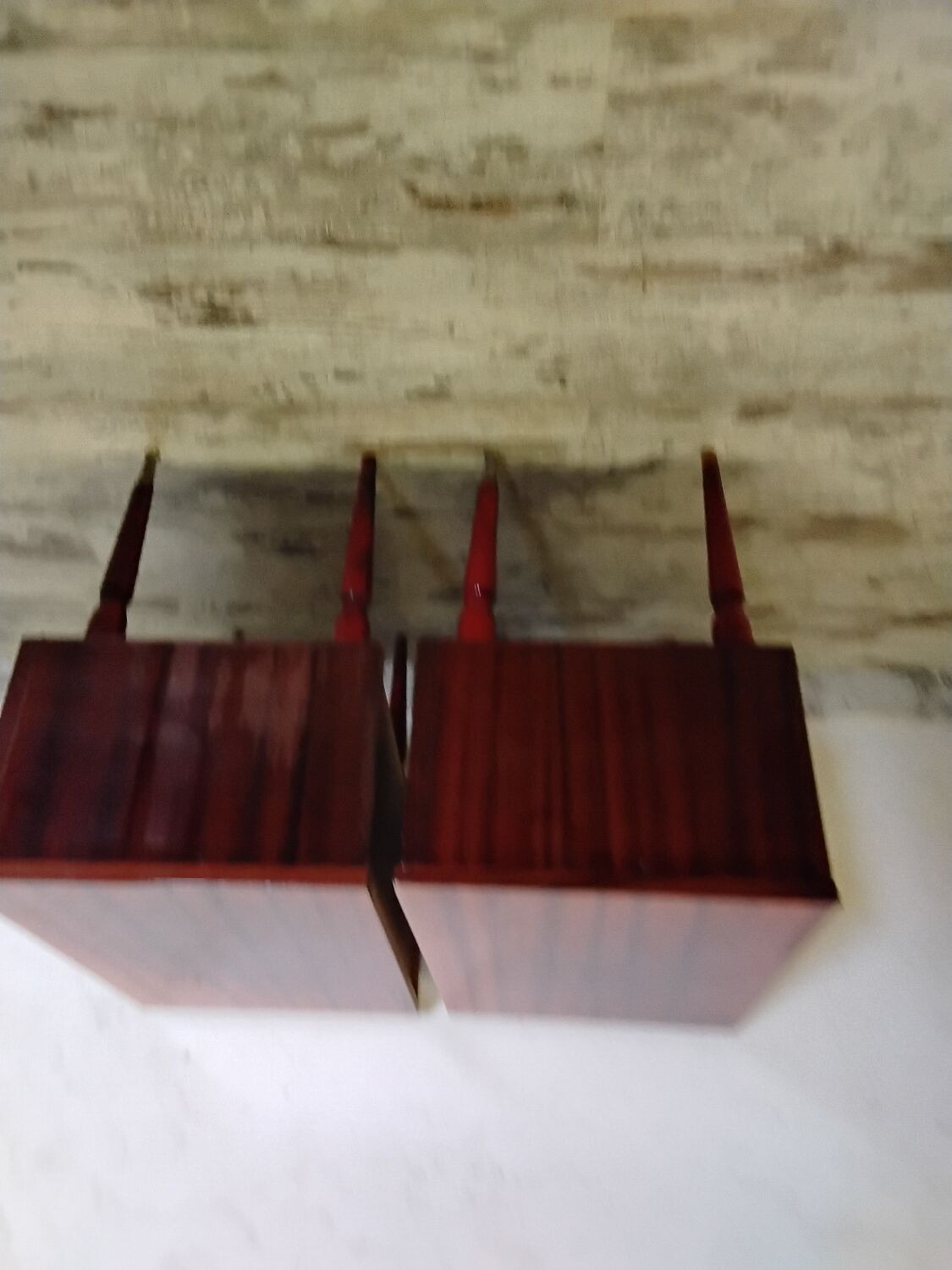 Pair of vintage bedside tables