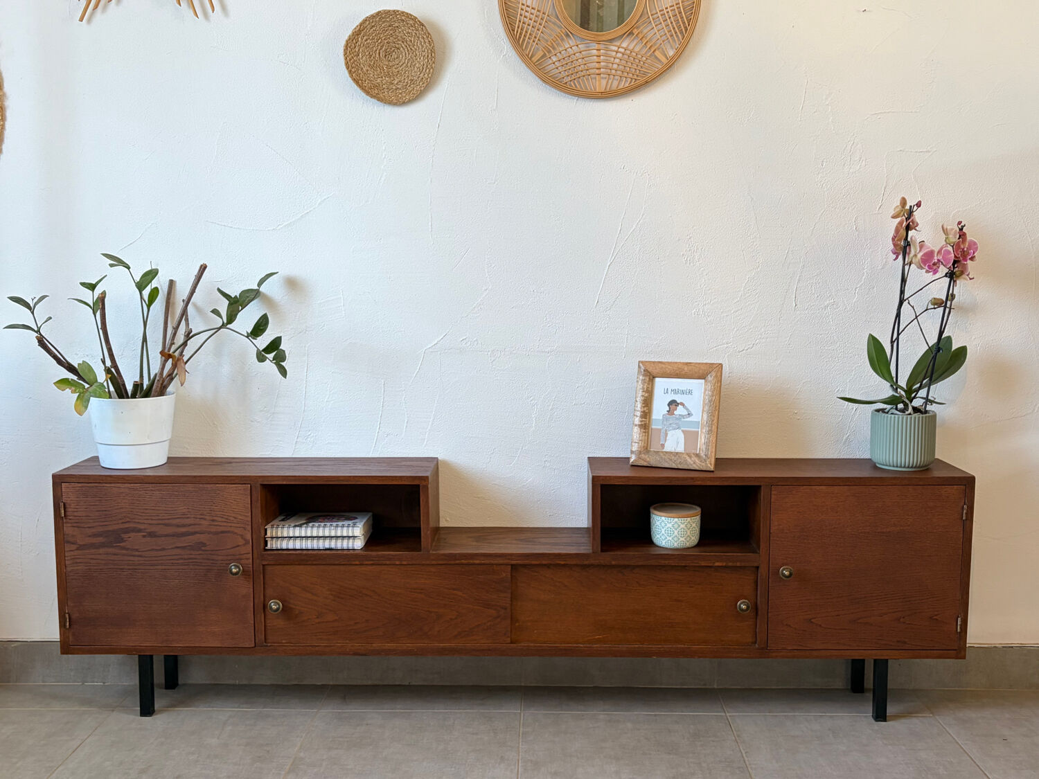 Vintage low enfilade (shallow)