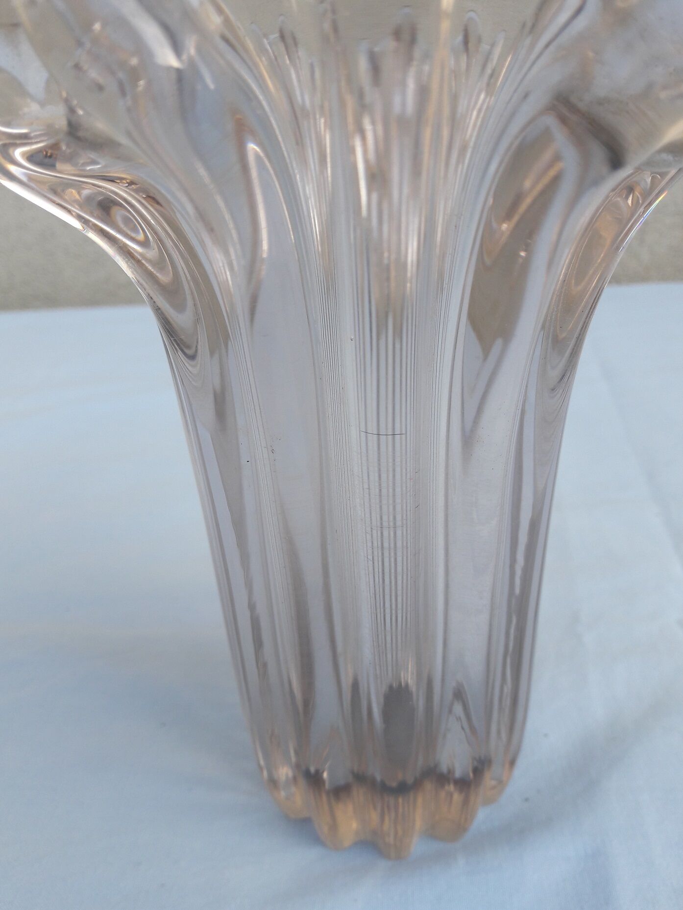 Vase en cristal