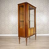 Mid-Century Modern Mahogany Display Cabinet