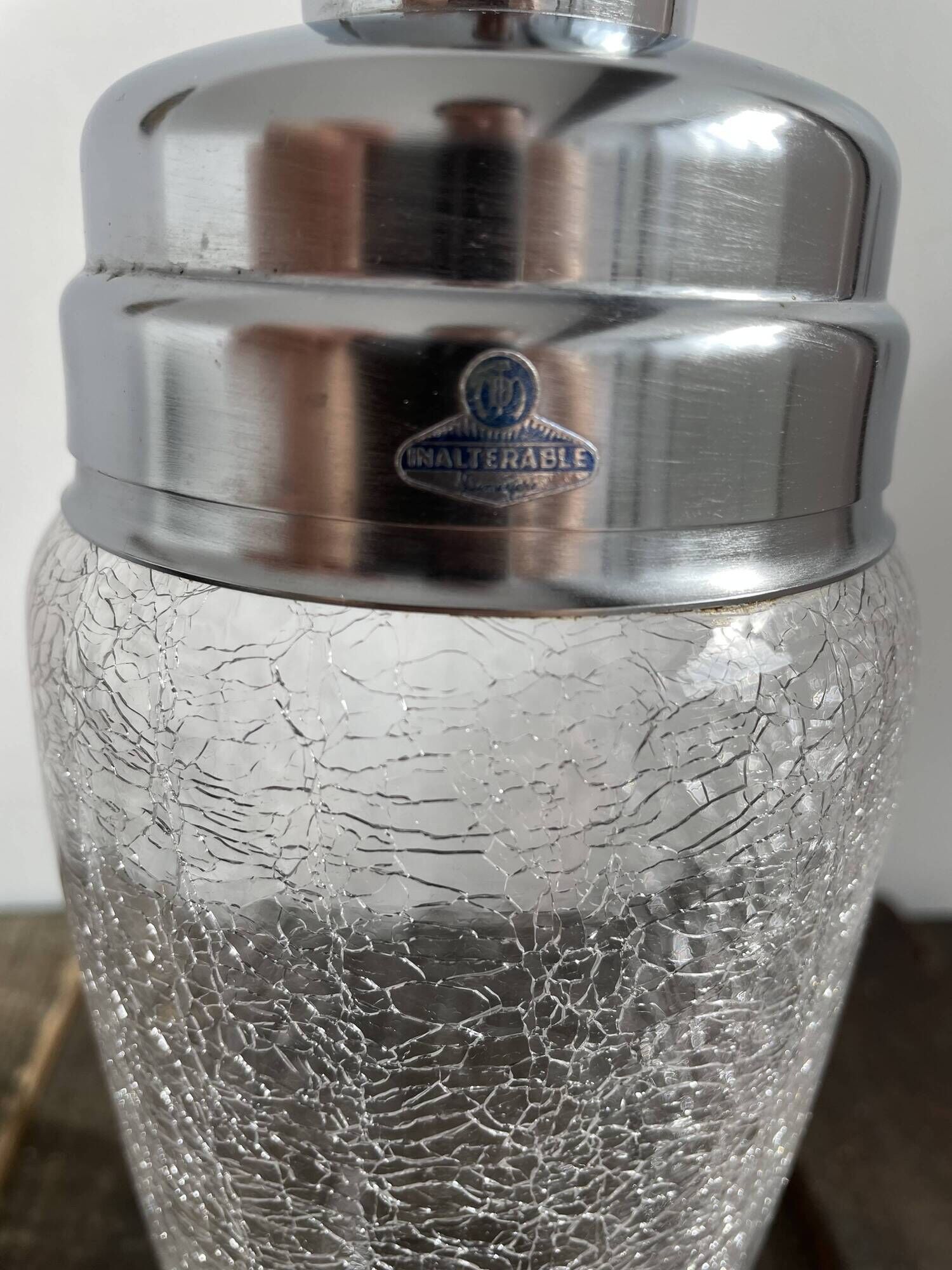 DeMeyere Inalterable Crystal Shaker - Crystal Martini Shaker Ice Bucket - Belgium