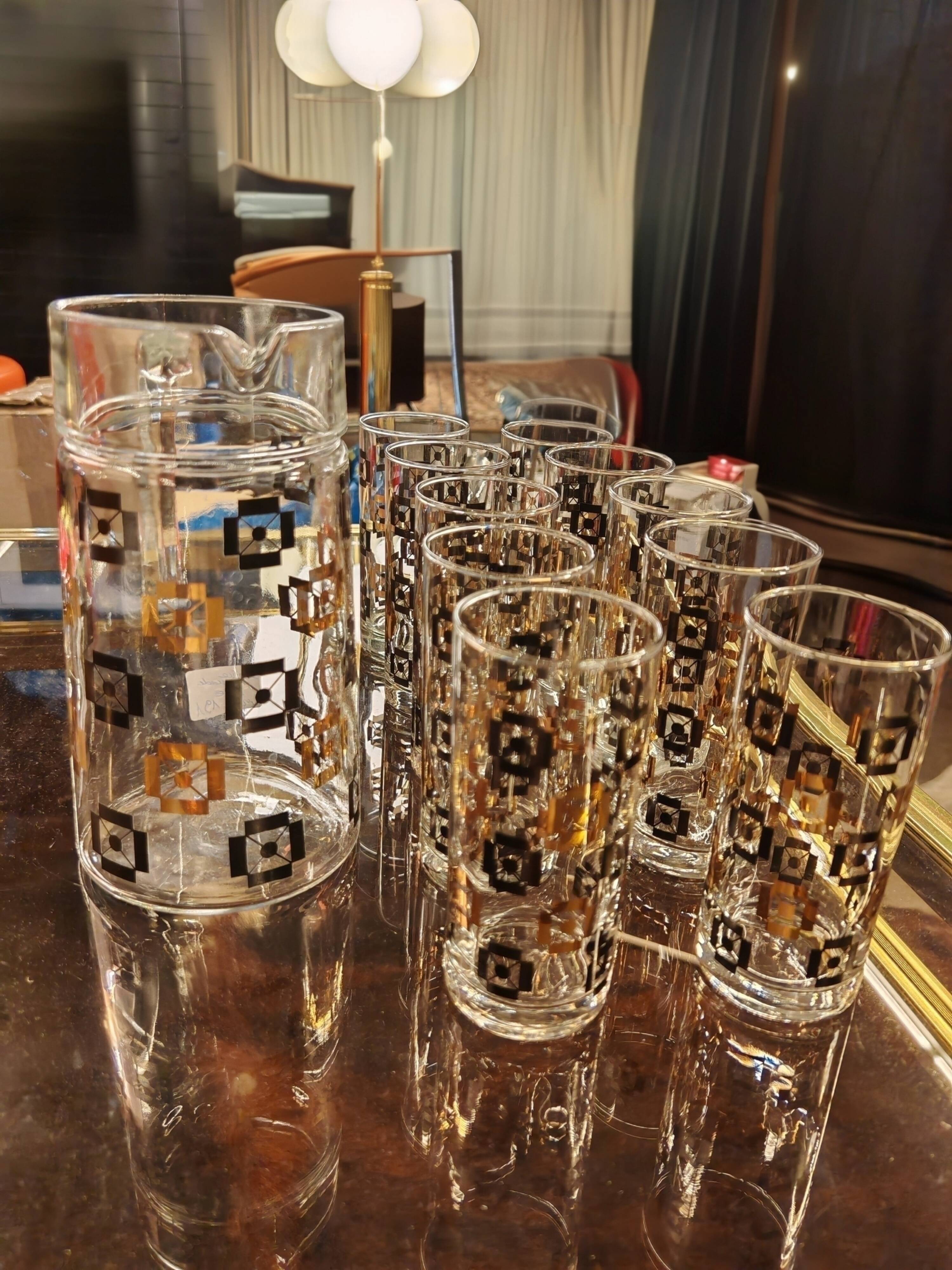 vintage orangeade service