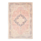 5x7 Peach Red Oriental Persian Rug, Living Room Rug, 144x216Cm