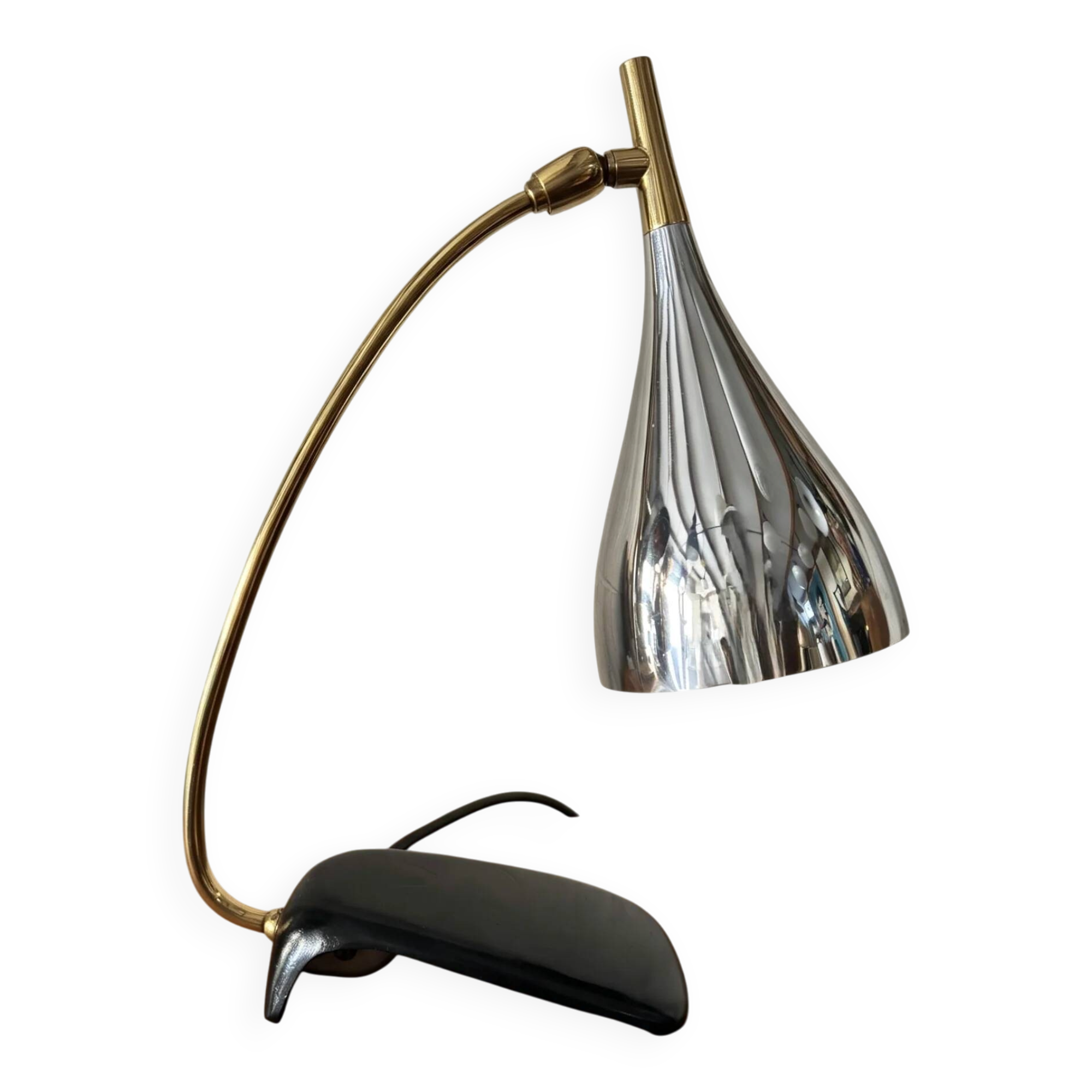 1950s Bauhaus table lamp by Gebrüder Cosack Germany