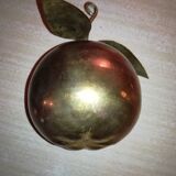 Brass deco apple