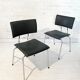 Set of six Sparta leather chairs by Christoph Hindermann for Dietiker, 1990s.