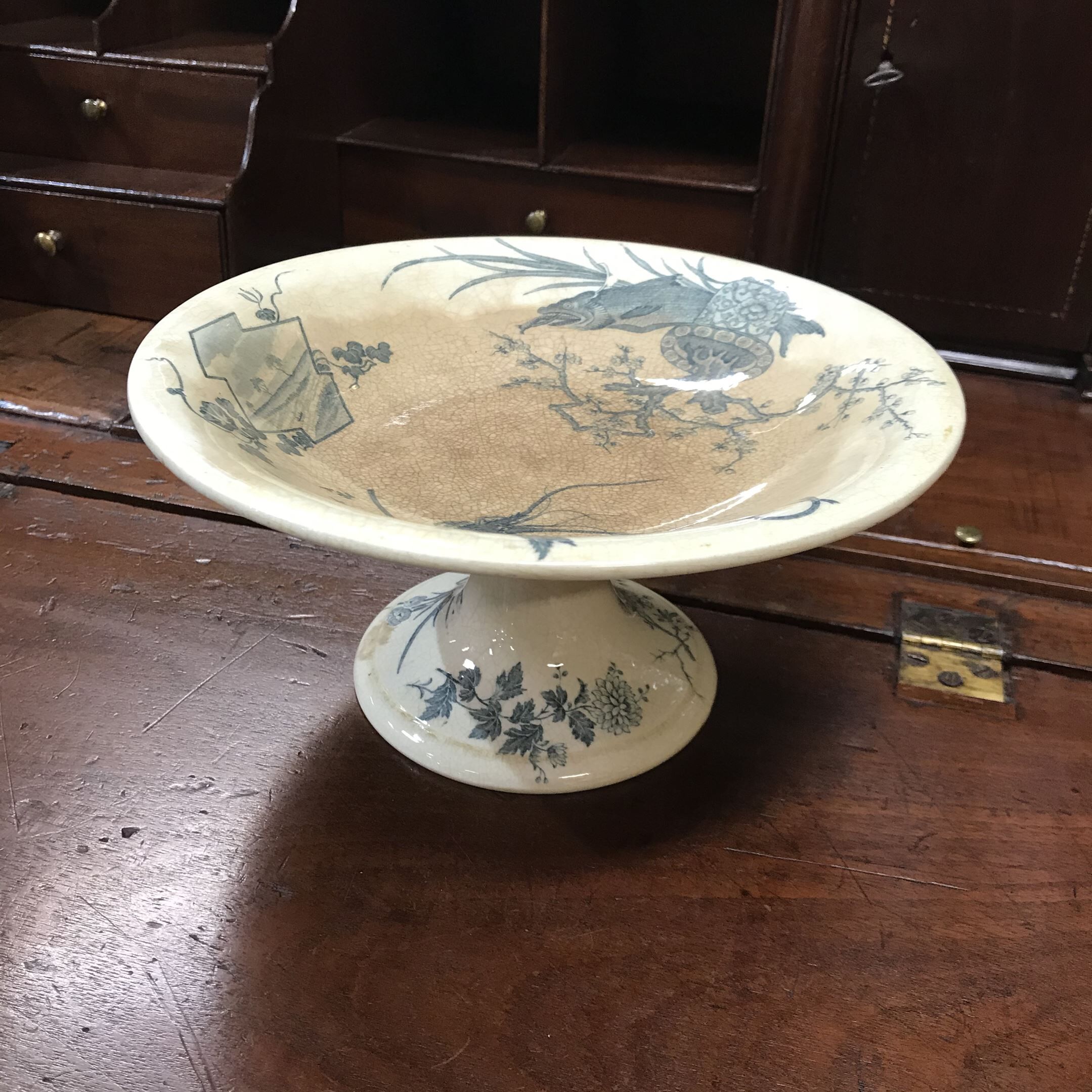 Compotier in Earthenware of Paris