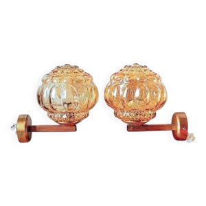 Paire d'appliques bulles - helena tynell
