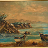 Old signed painting