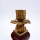Pair of Napoleon III style gilt bronze Candle Holders