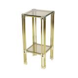 Italian Side Table Plant Table Design Hollywood Regency 70s