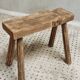 Banc de scie vintage banc rustique rural