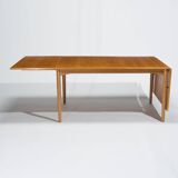 Mid Century Danish Dining Table In Oak By Borge Mogensen, 1960’s