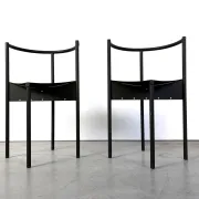 Pair of Wendy Wright chairs by Philippe Starck, 1986
