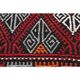 1970s Vintage Turkish Oushak Handmade Wool Cotton Red Area Rug 166x235