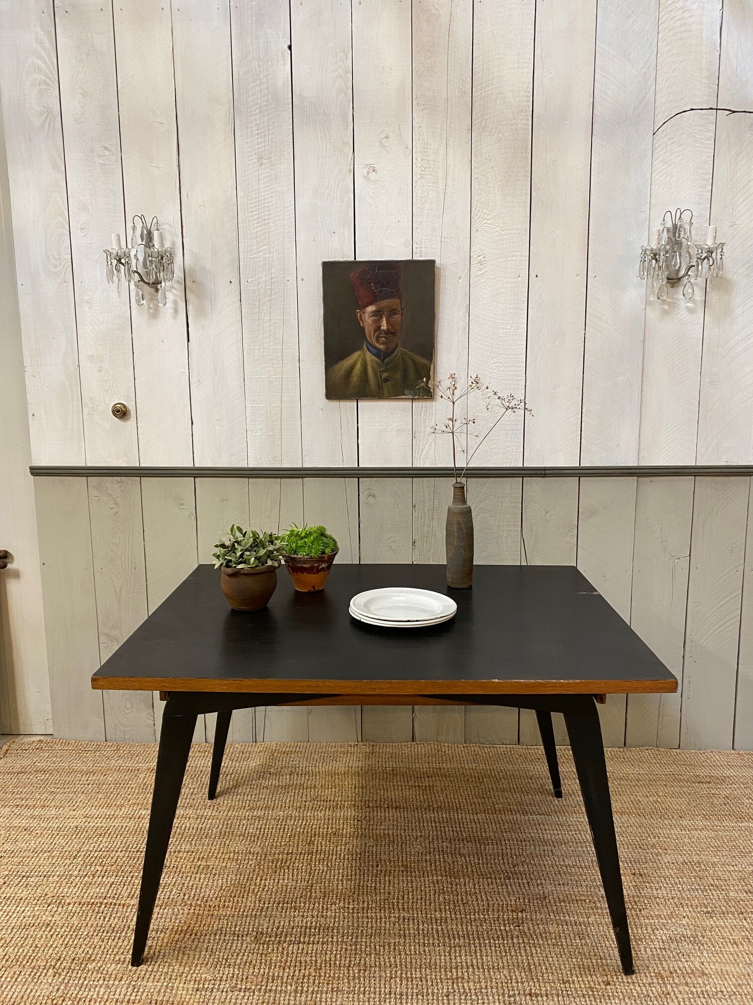 Table de salle à manger des années 50