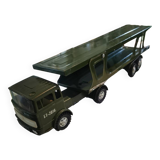 Ancien jouet camion militaire
