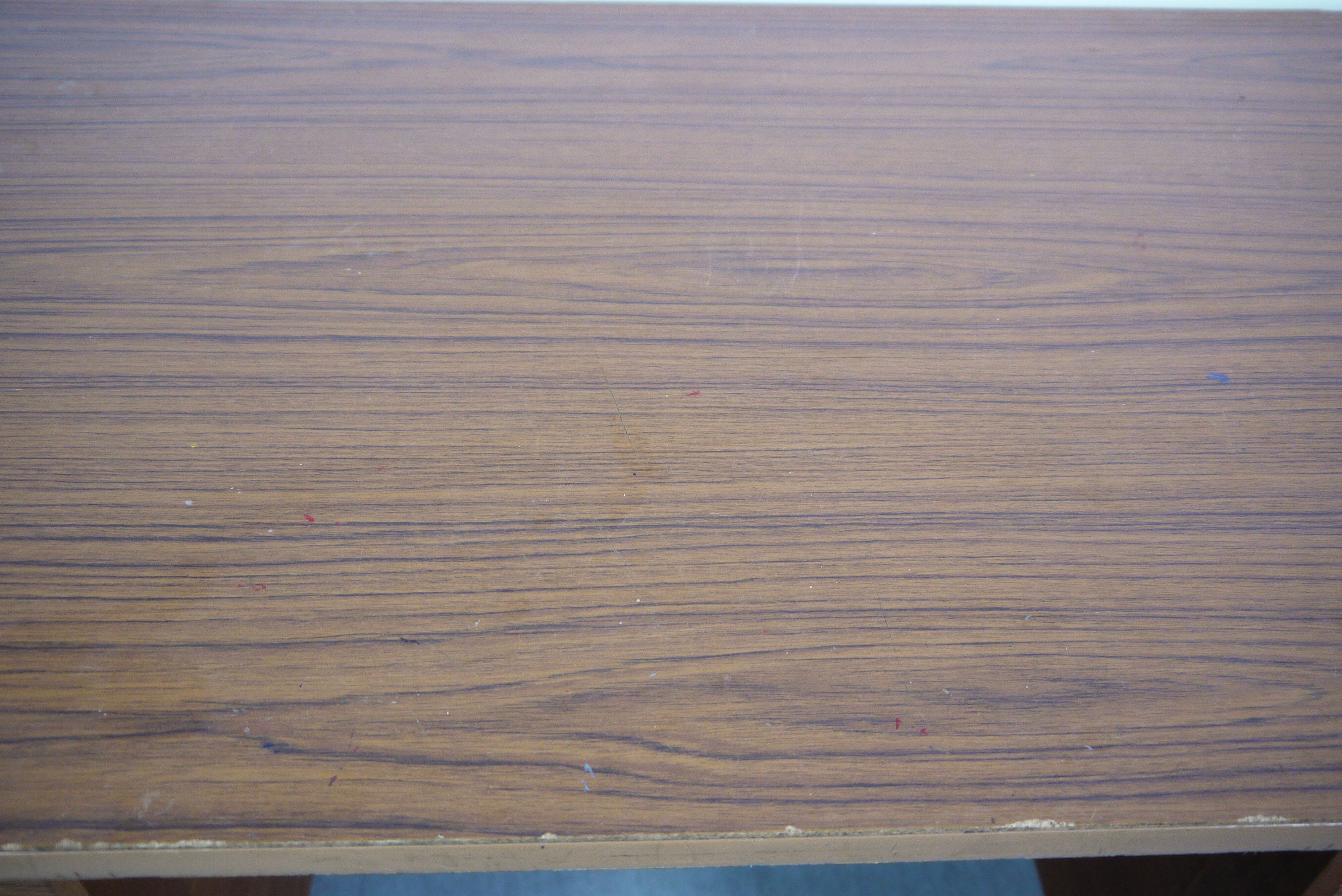 Desk vintage two subwoofers