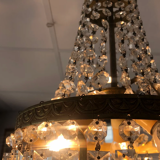 Stamped chandelier