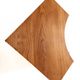 Scandinavian Elm Corner Cabinet, Mid-Century