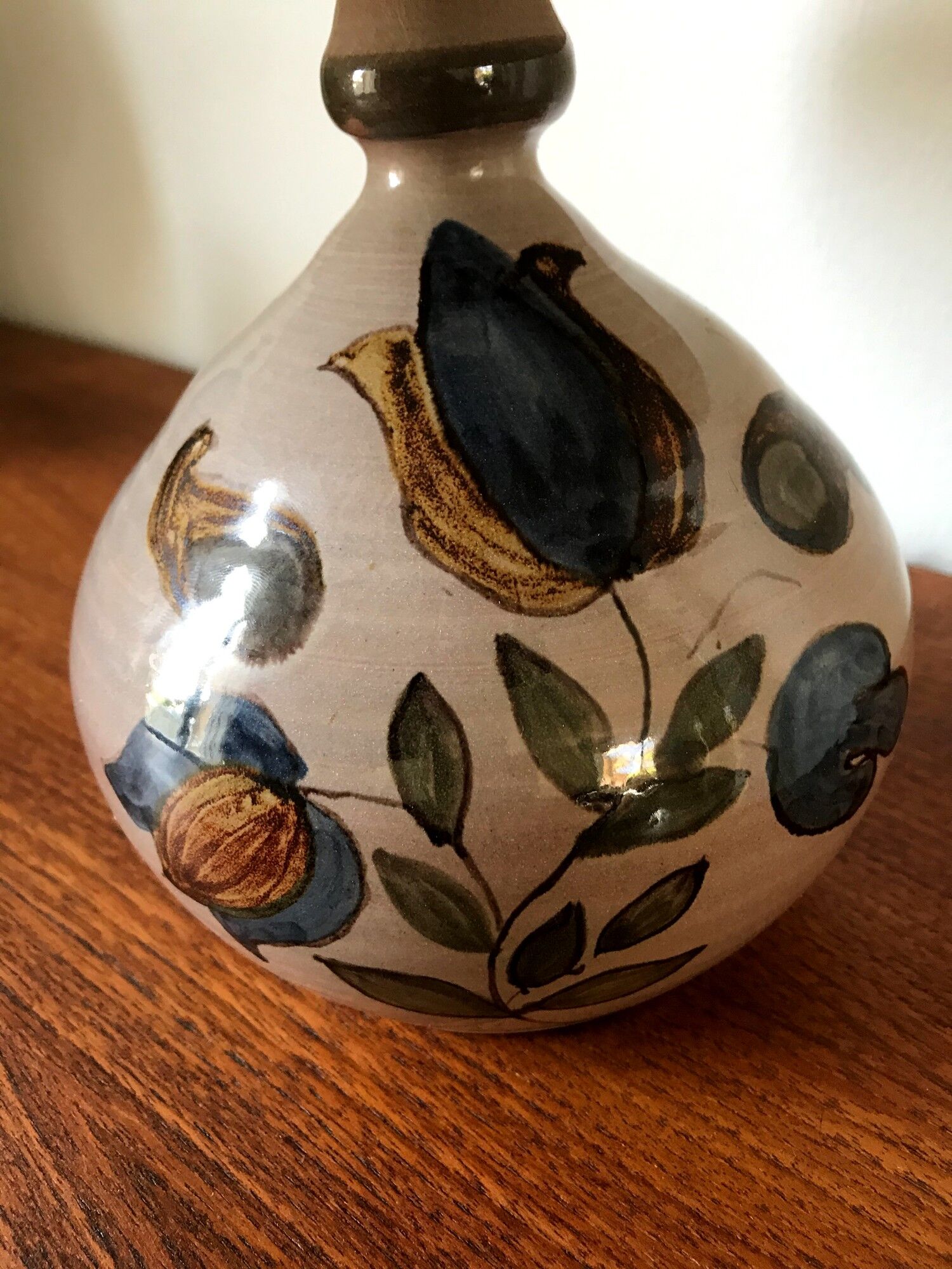 Ceramic lamp and its recycled cotton lampshade