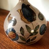 Ceramic lamp and its recycled cotton lampshade