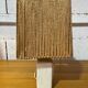 Vintage stone lamp with a cord lampshade from the 1970s.