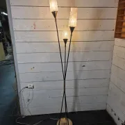 Lampadaire vintage 3 feux des années 60