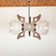 1970s vintage geometric pendant light
