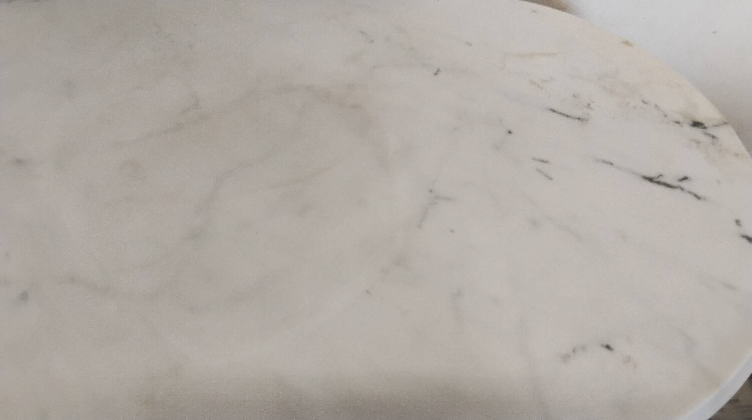 Marble bistro table