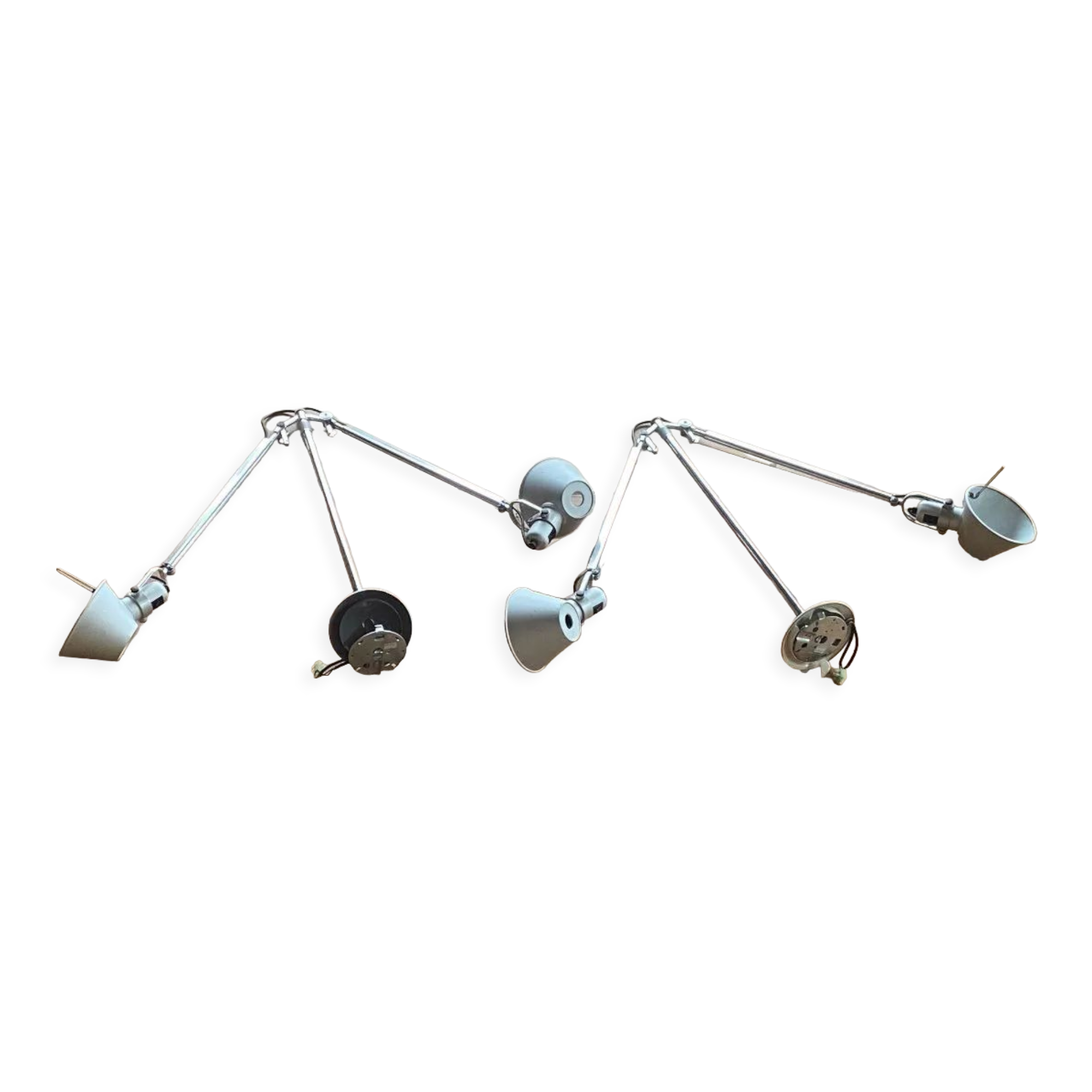 Pair of  hanging lamps Artemide Tolomeo